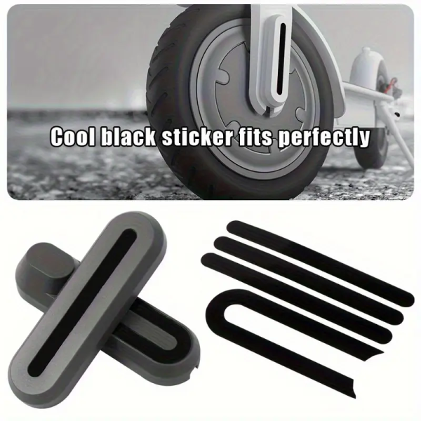 4pcs Reflective Wheel Protector Stickers