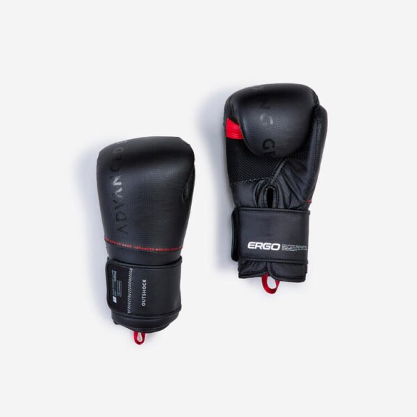 ergonomic-boxing-gloves-120-black-outshock-8756149.jpg Ergonomic Boxing Gloves 120 - Black