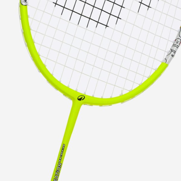 KID BADMINTON RACKET BR SENSATION 190 EASY KID LIME