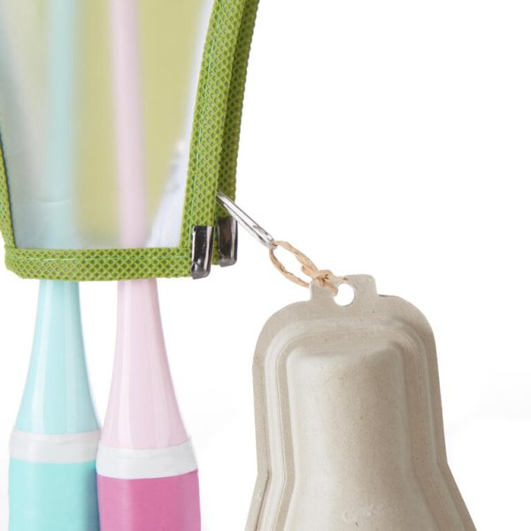 KIDS BADMINTON RACKET SET Br100 kid set starter mint pink