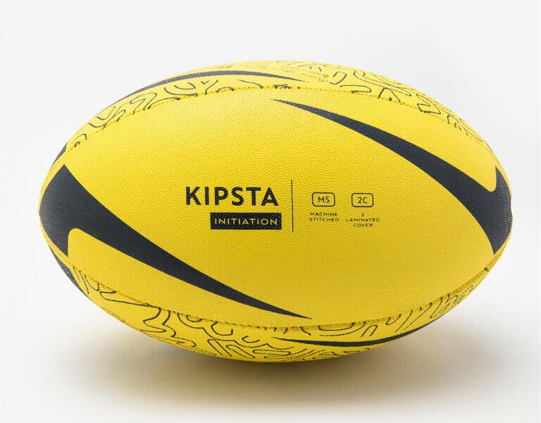 Kids' Beginner Size 3 Rugby Ball R100 - Yellow