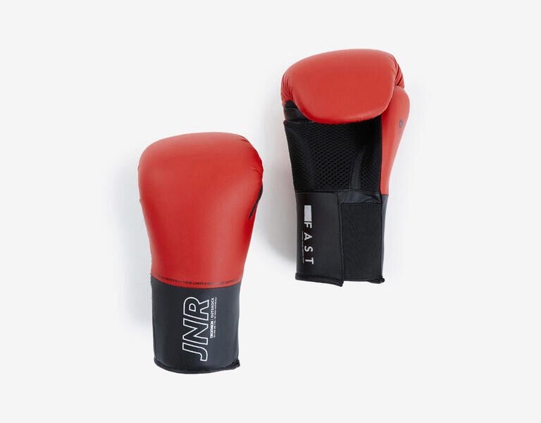 Kids' Boxing Gloves 100 - Red