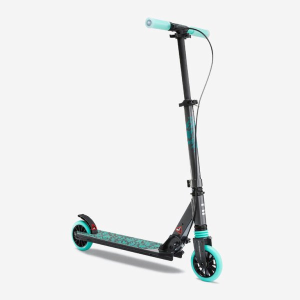 Kids' Scooter with Handlebar Brake and Suspension Mid 5