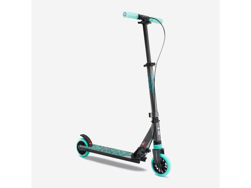 Kids' Scooter with Handlebar Brake and Suspension Mid 5