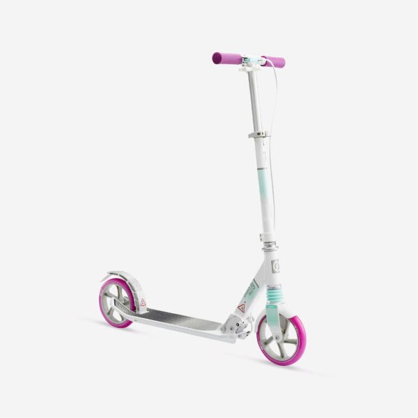 scooter-mid9-white-purple-oxelo-8549433.jpg Scooter MID9 - White and Purple