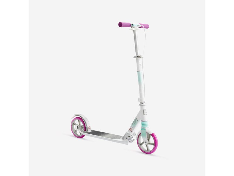 scooter-mid9-white-purple-oxelo-8549433.jpg Scooter MID9 - White and Purple