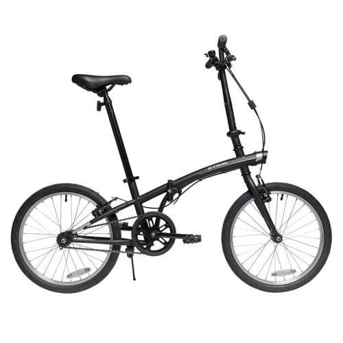 Tilt 100 20in folding bike - black