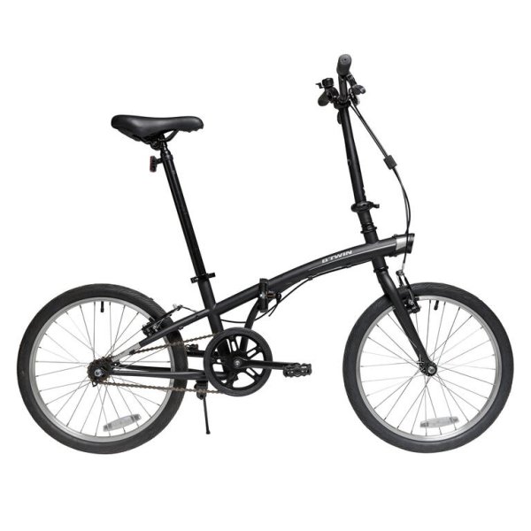 Tilt 100 20in folding bike - black