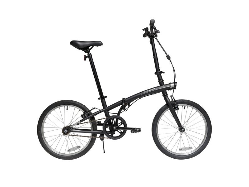 Tilt 100 20in folding bike - black