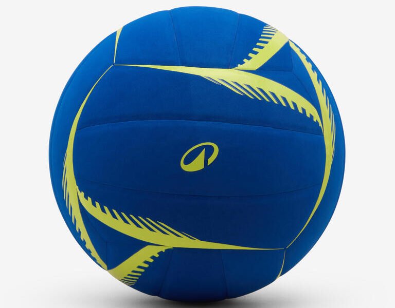 Volleyball 230/250 g Ball VB500 Soft - Blue/Yellow