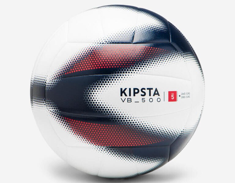 Volleyball V500 - Grey and Blue and Red